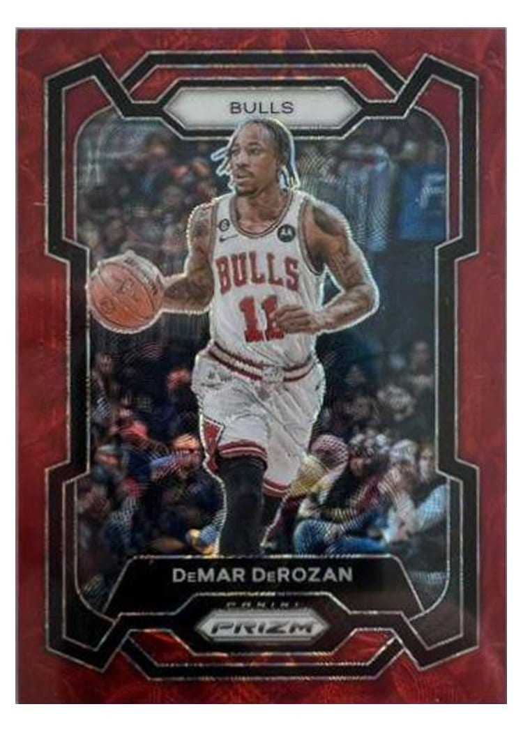 2023-24 Panini Prizm Base Set DeMar DeRozan #36 card