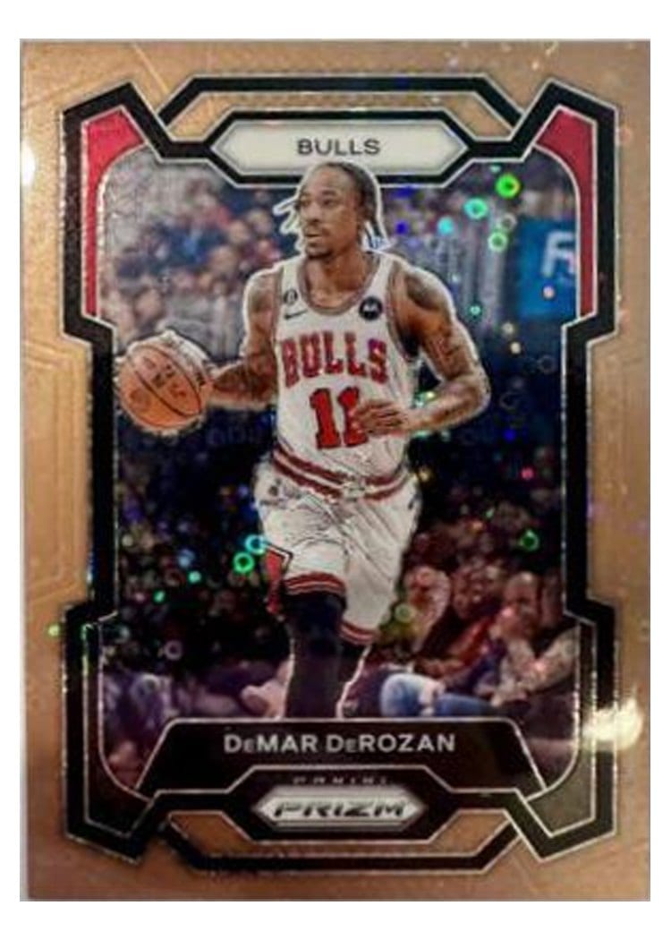 2023-24 Panini Prizm Base Set DeMar DeRozan #36 card