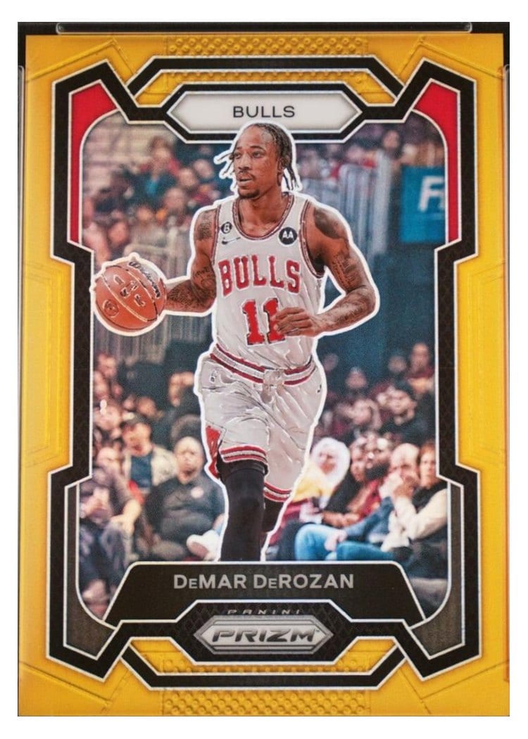 2023-24 Panini Prizm Base Set DeMar DeRozan #36 card