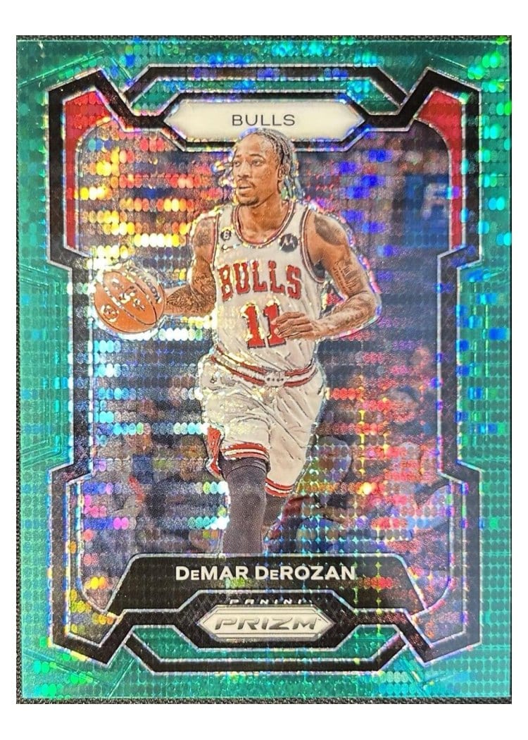 2023-24 Panini Prizm Base Set DeMar DeRozan #36 card