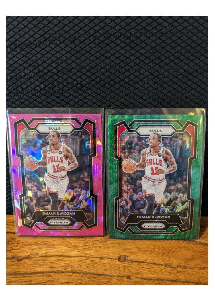 2023-24 Panini Prizm Base Set DeMar DeRozan #36 card