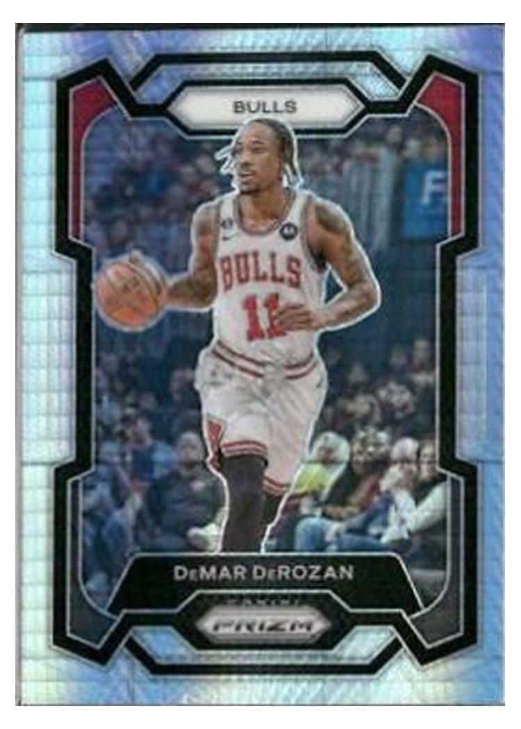 2023-24 Panini Prizm Base Set DeMar DeRozan #36 card