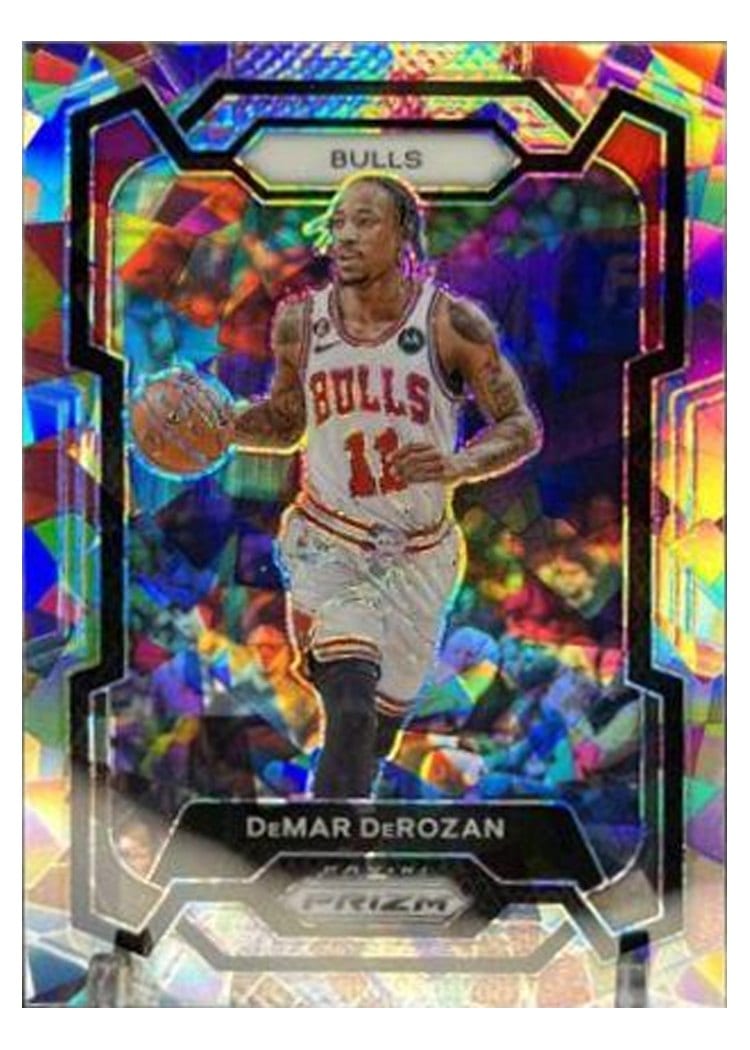 2023-24 Panini Prizm Base Set DeMar DeRozan #36 card