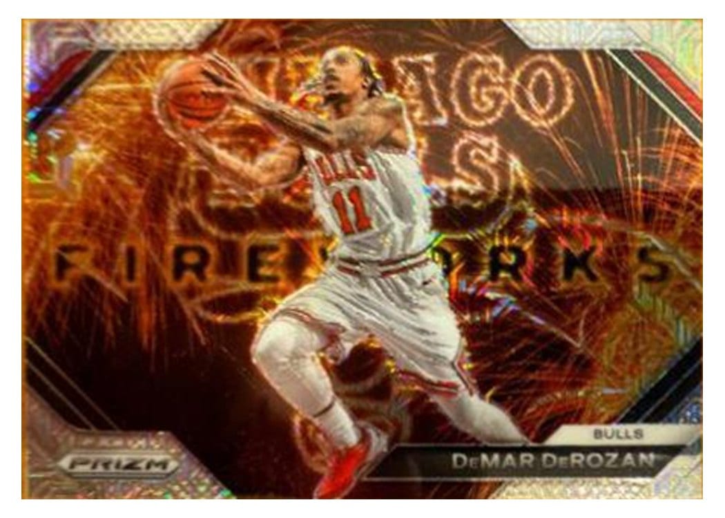 2023-24 Panini Prizm Base Set DeMar DeRozan #36 card