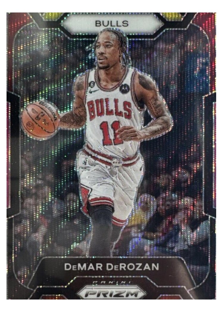 2023-24 Panini Prizm Base Set DeMar DeRozan #36 card