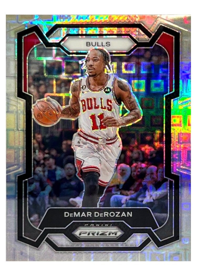 2023-24 Panini Prizm Base Set DeMar DeRozan #36 card