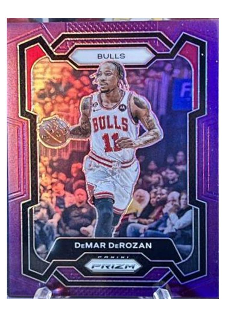 2023-24 Panini Prizm Base Set DeMar DeRozan #36 card