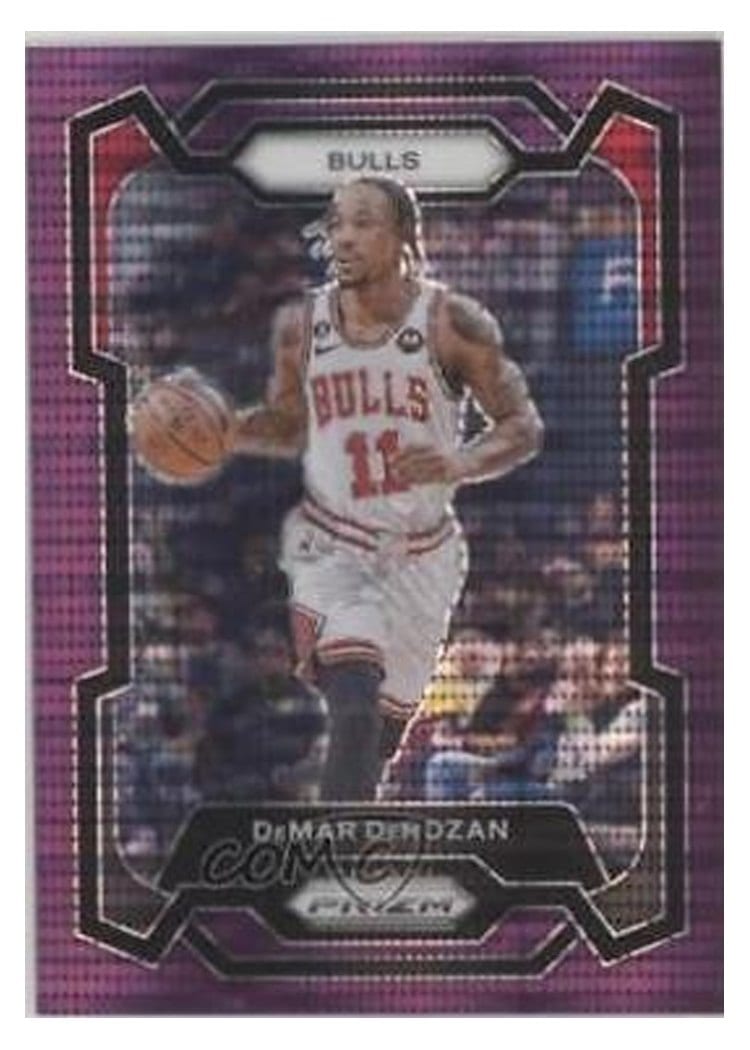 2023-24 Panini Prizm Base Set DeMar DeRozan #36 card