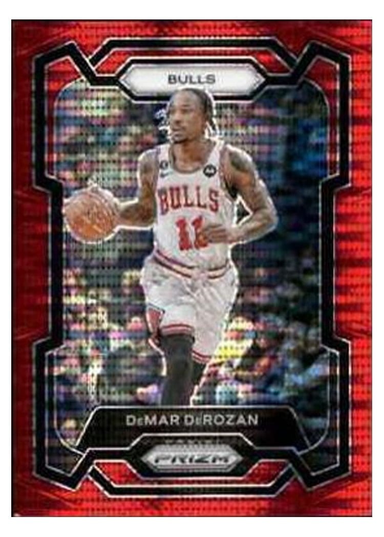 2023-24 Panini Prizm Base Set DeMar DeRozan #36 card