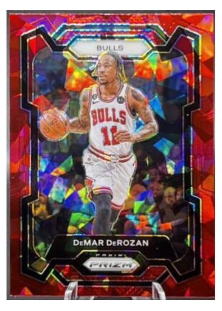 2023-24 Panini Prizm Base Set DeMar DeRozan #36 card