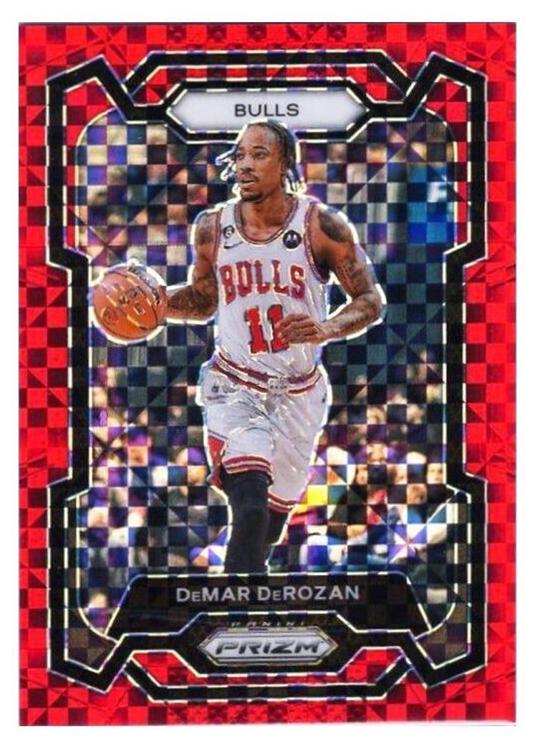 2023-24 Panini Prizm Base Set DeMar DeRozan #36 card