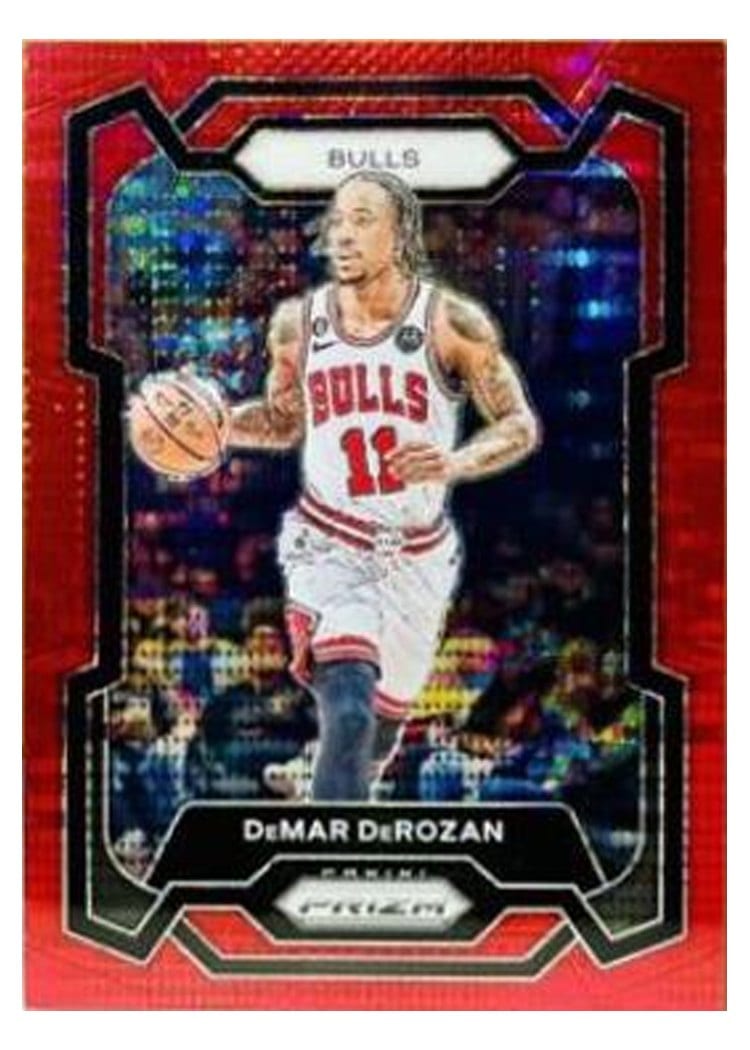 2023-24 Panini Prizm Base Set DeMar DeRozan #36 card