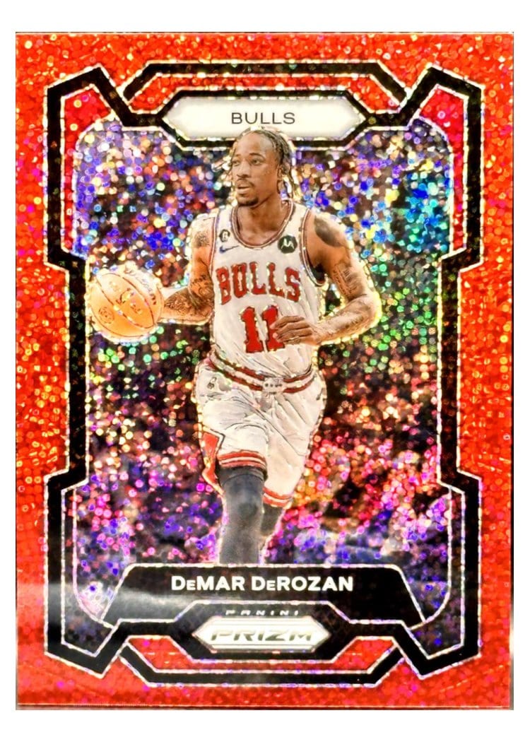 2023-24 Panini Prizm Base Set DeMar DeRozan #36 card