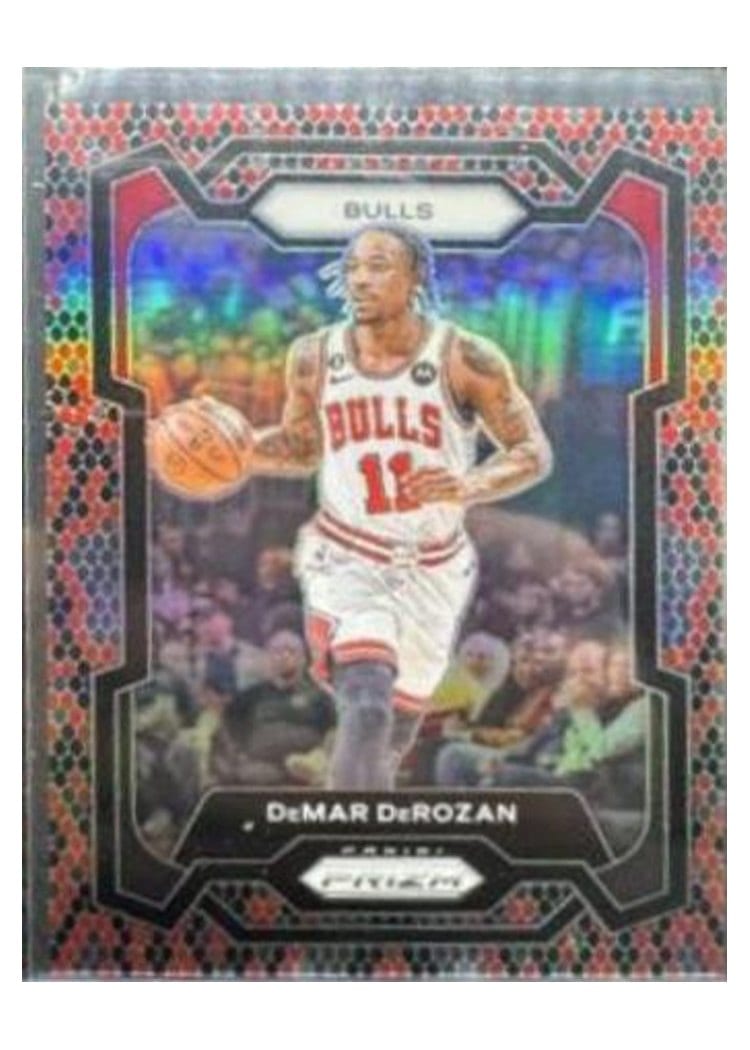 2023-24 Panini Prizm Base Set DeMar DeRozan #36 card