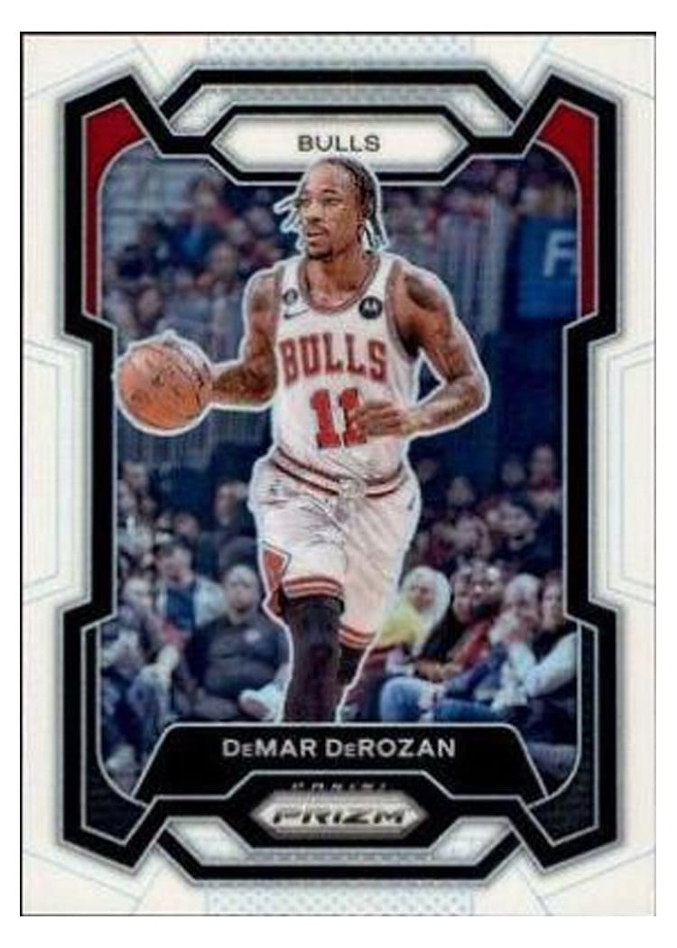 2023-24 Panini Prizm Base Set DeMar DeRozan #36 card