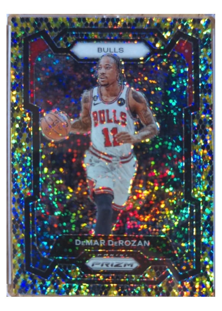 2023-24 Panini Prizm Base Set DeMar DeRozan #36 card