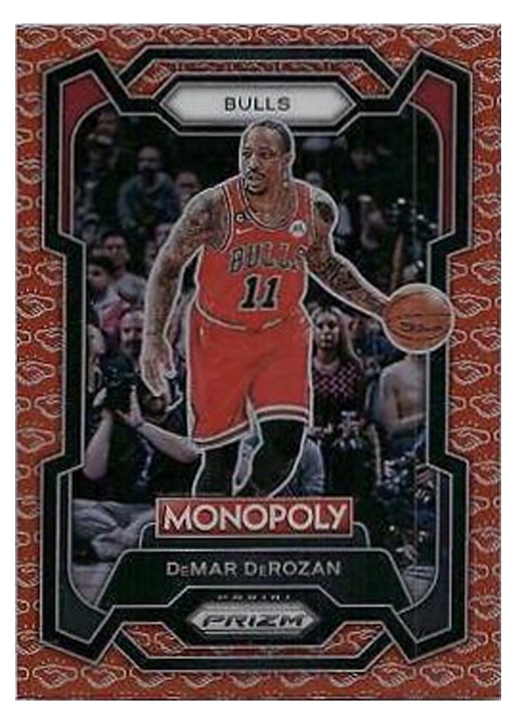 2023-24 Panini Prizm Monopoly Base Set DeMar DeRozan #16 card