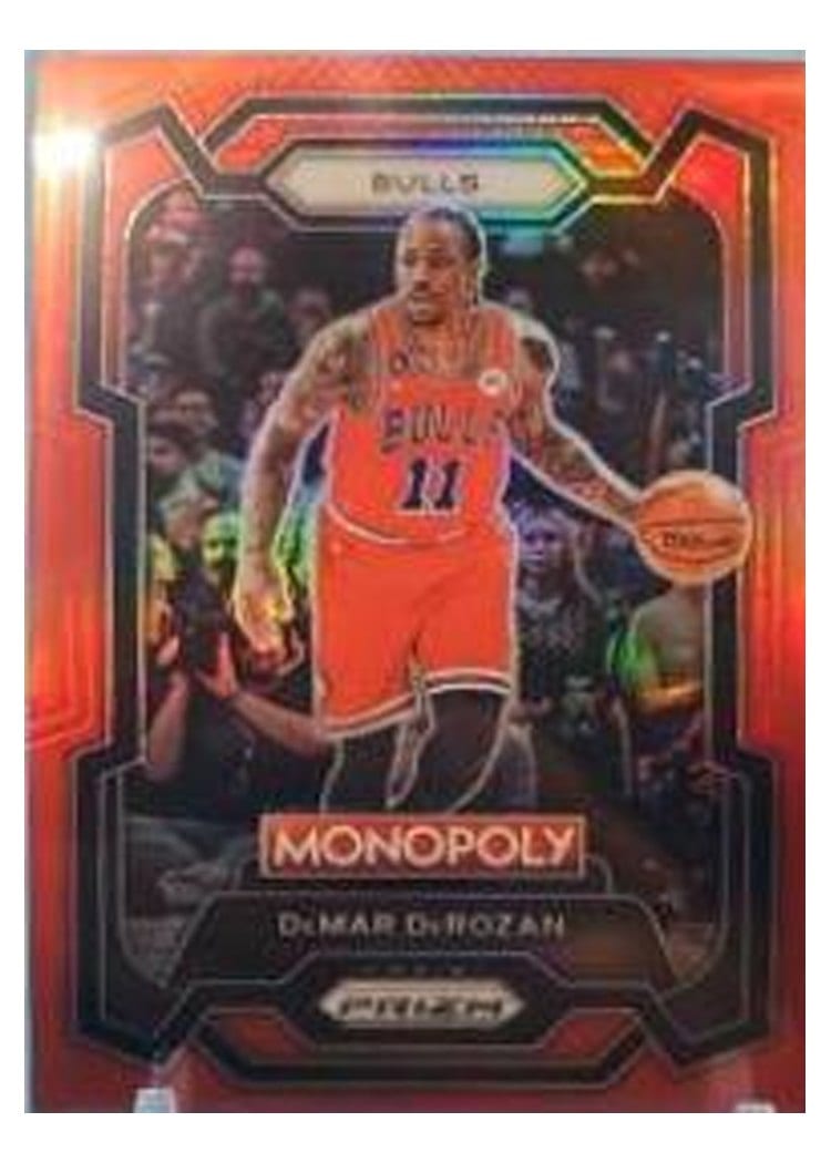 2023-24 Panini Prizm Monopoly Base Set DeMar DeRozan #16 card