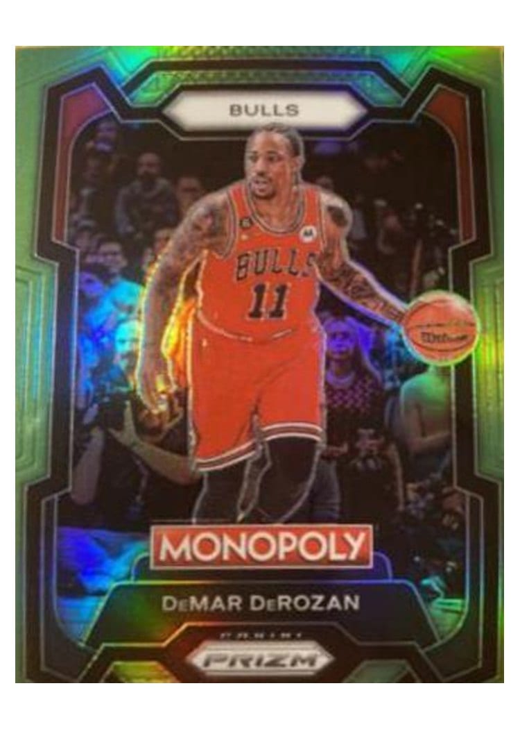 2023-24 Panini Prizm Monopoly Base Set DeMar DeRozan #16 card