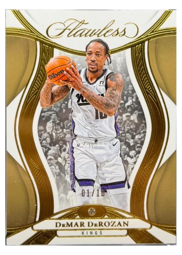 2024-25 Panini Flawless Base Gems DeMar DeRozan #31 card