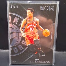 2024-25 Panini Noir Base Set DeMar DeRozan #225 card