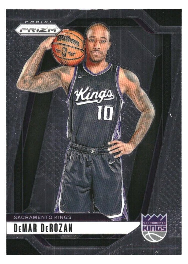 2024-25 Panini Prizm Base Set DeMar DeRozan #117 card