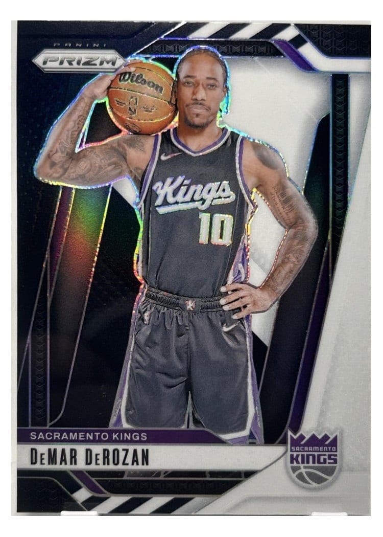 2024-25 Panini Prizm Base Set DeMar DeRozan #117 card
