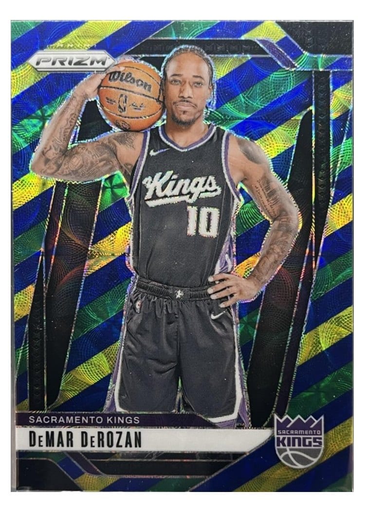 2024-25 Panini Prizm Base Set DeMar DeRozan #117 card