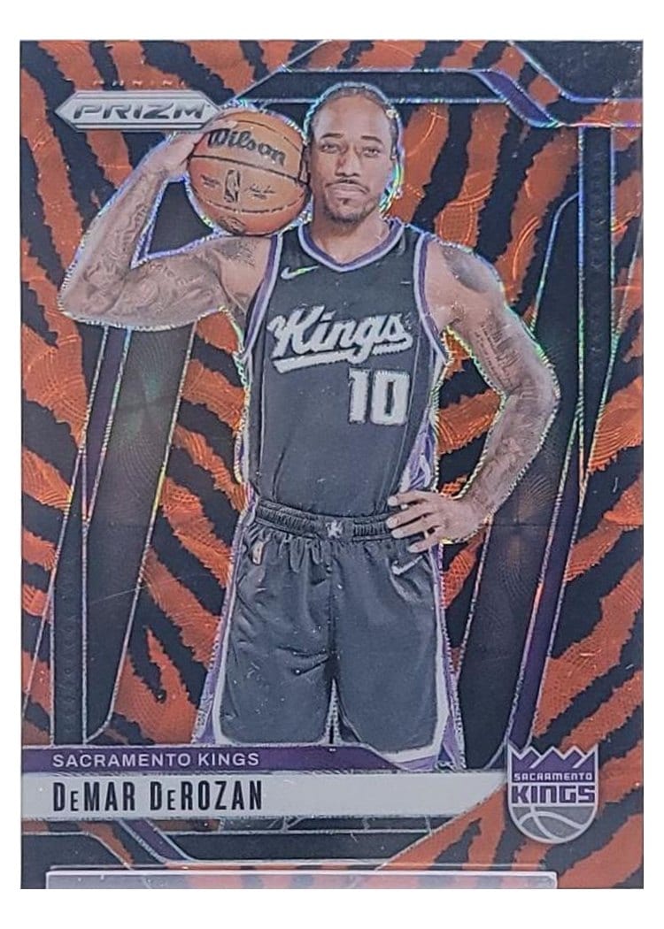 2024-25 Panini Prizm Base Set DeMar DeRozan #117 card
