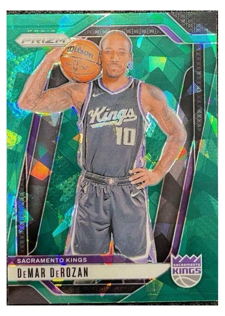 2024-25 Panini Prizm Base Set DeMar DeRozan #117 card
