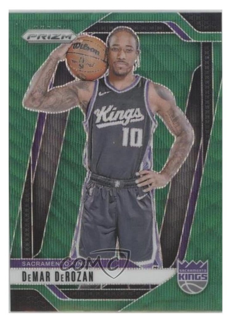 2024-25 Panini Prizm Base Set DeMar DeRozan #117 card