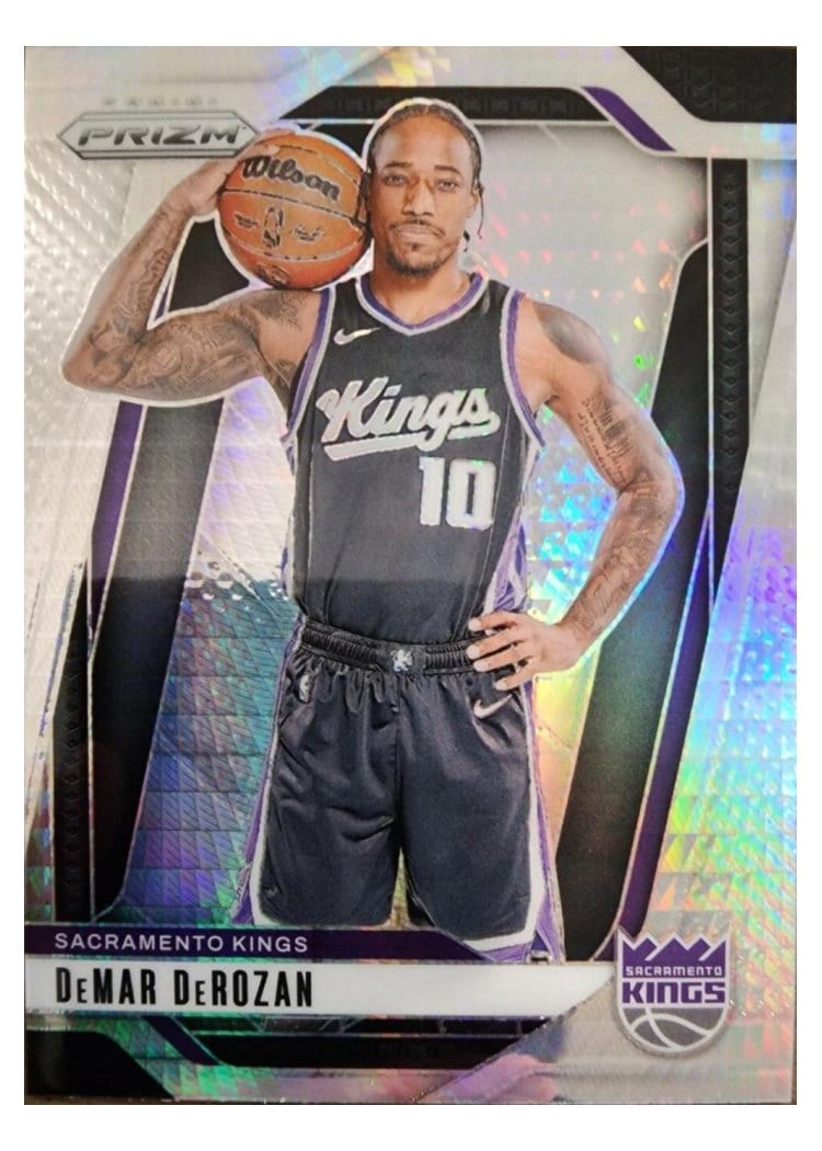 2024-25 Panini Prizm Base Set DeMar DeRozan #117 card