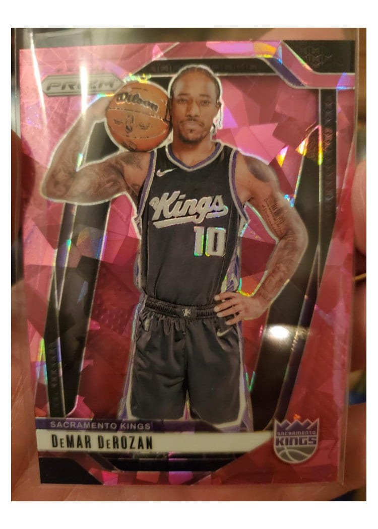 2024-25 Panini Prizm Base Set DeMar DeRozan #117 card