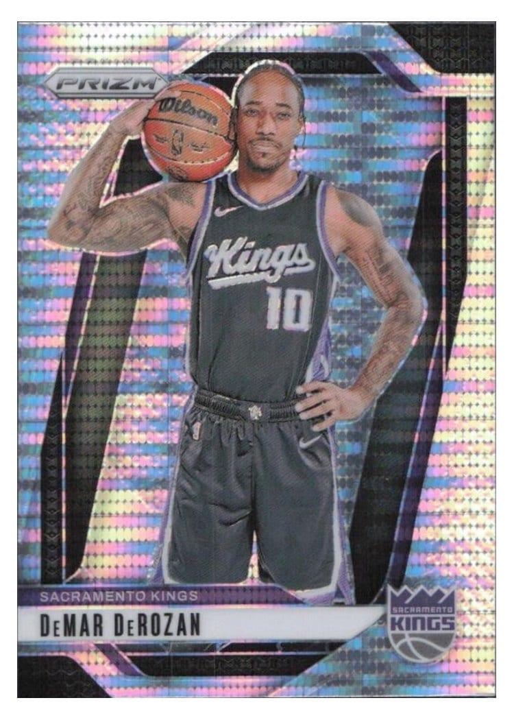 2024-25 Panini Prizm Base Set DeMar DeRozan #117 card