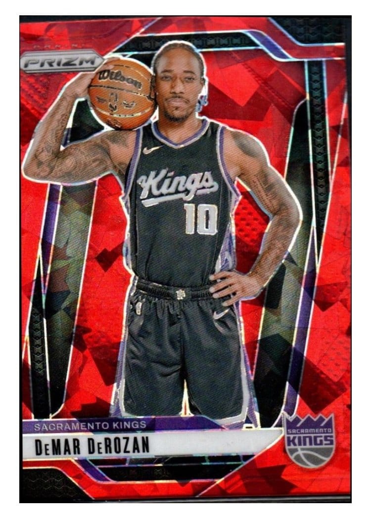 2024-25 Panini Prizm Base Set DeMar DeRozan #117 card