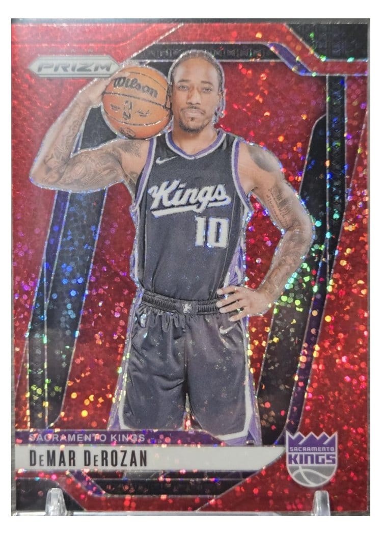 2024-25 Panini Prizm Base Set DeMar DeRozan #117 card