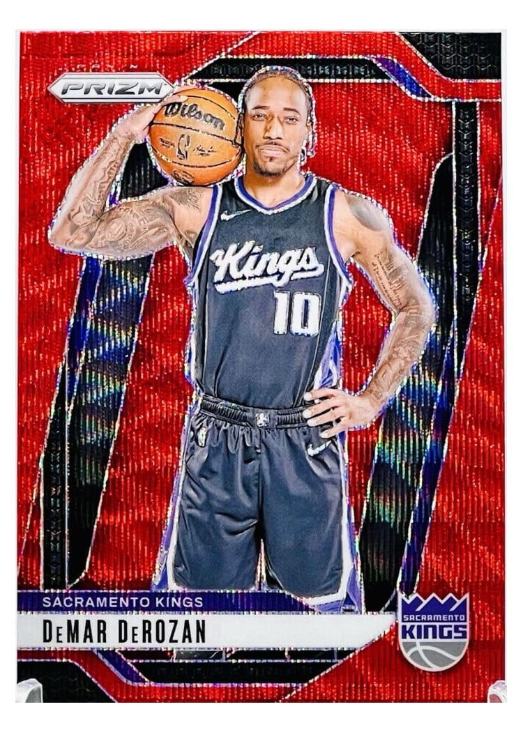 2024-25 Panini Prizm Base Set DeMar DeRozan #117 card