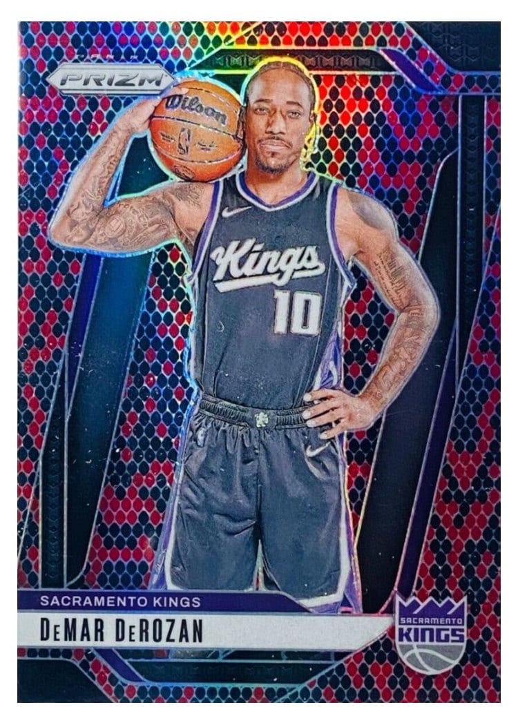 2024-25 Panini Prizm Base Set DeMar DeRozan #117 card
