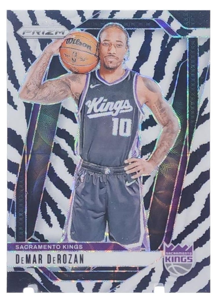 2024-25 Panini Prizm Base Set DeMar DeRozan #117 card