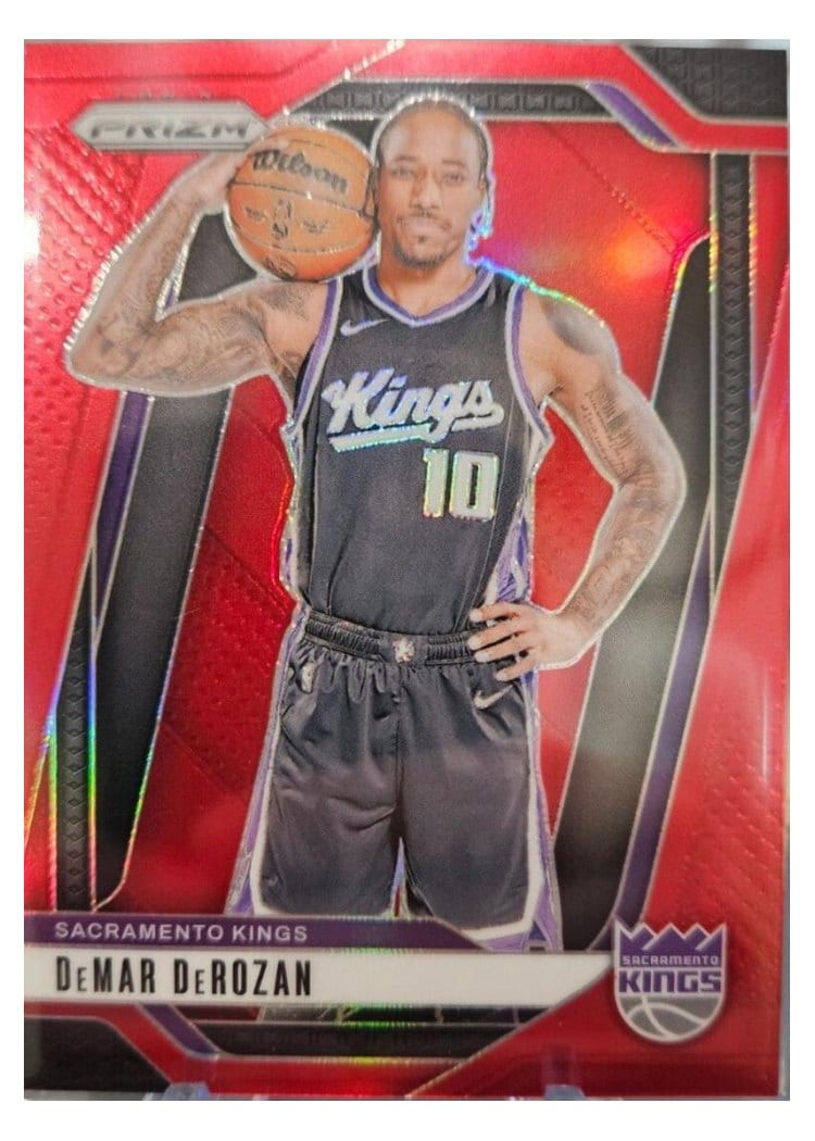 2024-25 Panini Prizm Base Set DeMar DeRozan #117 card