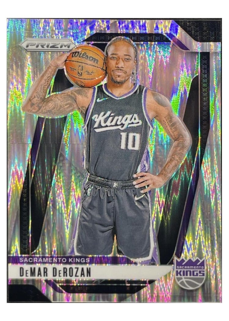 2024-25 Panini Prizm Base Set DeMar DeRozan #117 card
