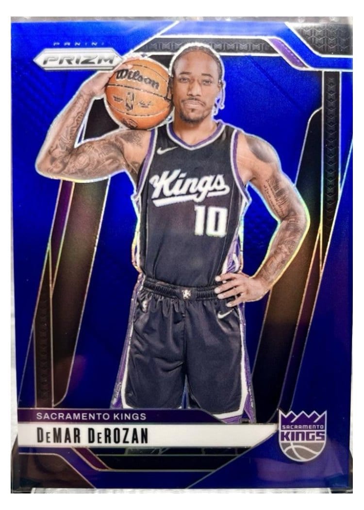 2024-25 Panini Prizm Base Set DeMar DeRozan #117 card