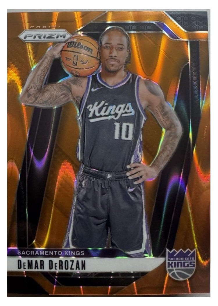 2024-25 Panini Prizm Base Set DeMar DeRozan #117 card