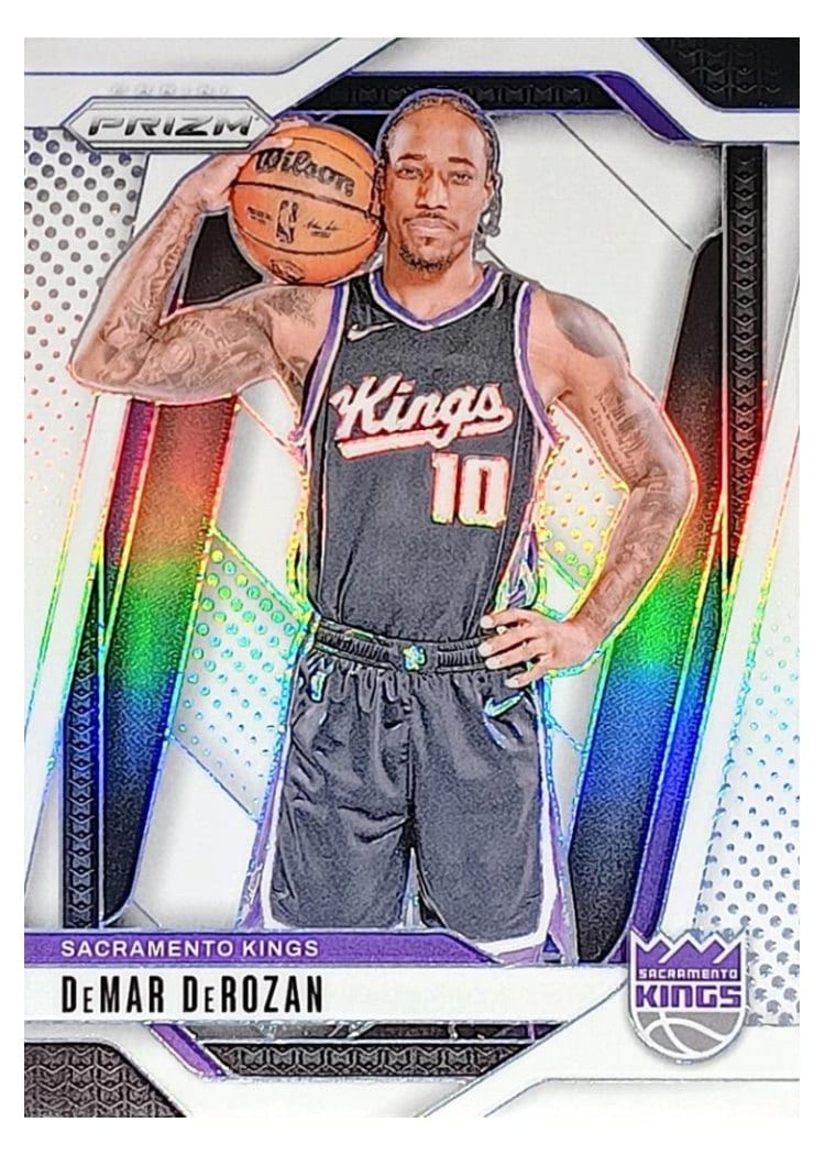 2024-25 Panini Prizm Base Set DeMar DeRozan #117 card
