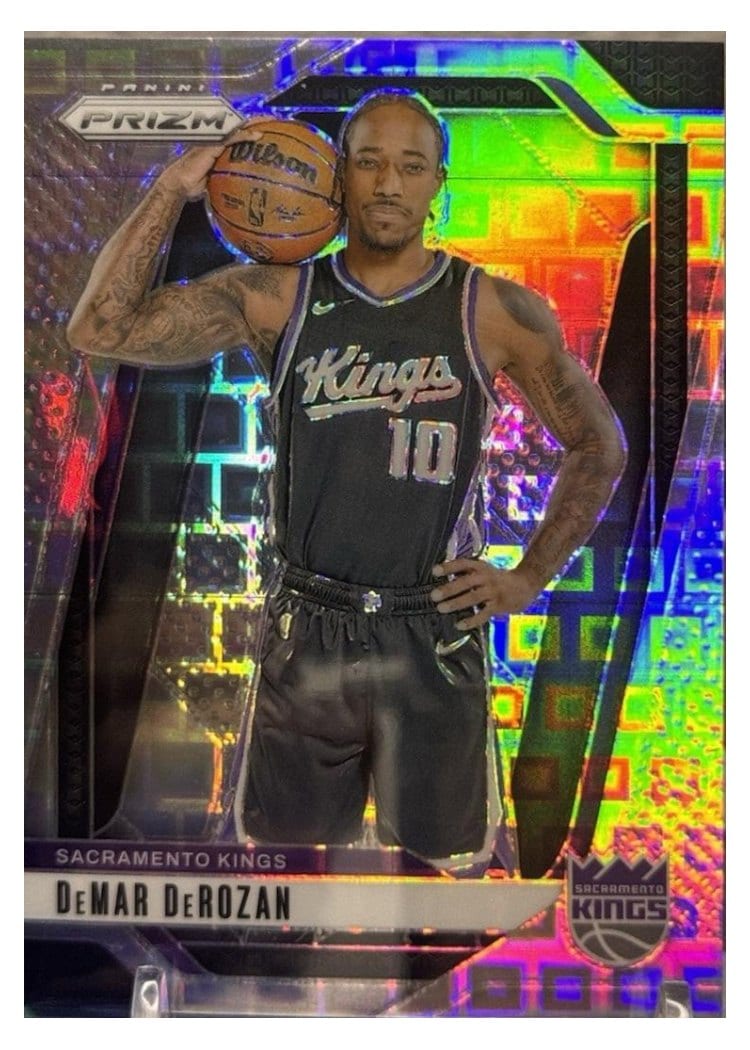 2024-25 Panini Prizm Base Set DeMar DeRozan #117 card