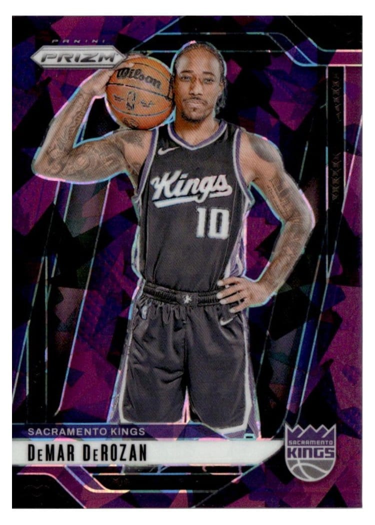 2024-25 Panini Prizm Base Set DeMar DeRozan #117 card