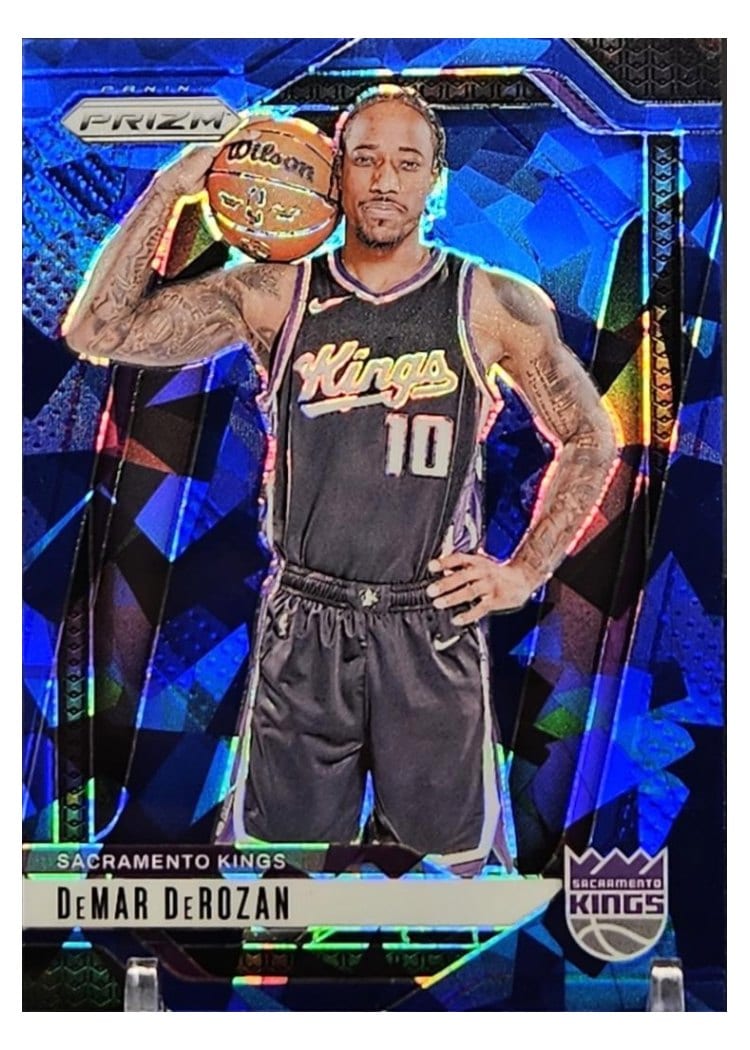 2024-25 Panini Prizm Base Set DeMar DeRozan #117 card