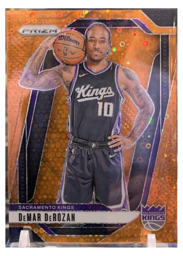 2024-25 Panini Prizm Base Set DeMar DeRozan #117 card