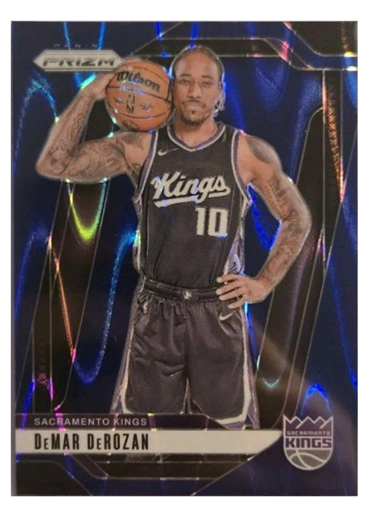 2024-25 Panini Prizm Base Set DeMar DeRozan #117 card