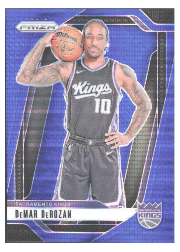 2024-25 Panini Prizm Base Set DeMar DeRozan #117 card